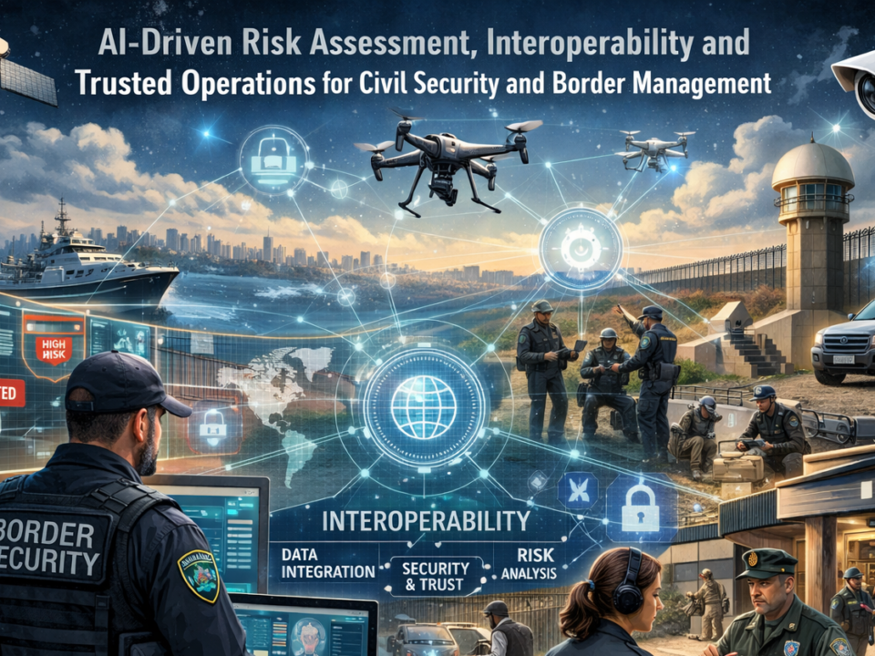 AI-Driven Risk Assessment, Interoperability and Trusted Operations for Civil Security and Border Management